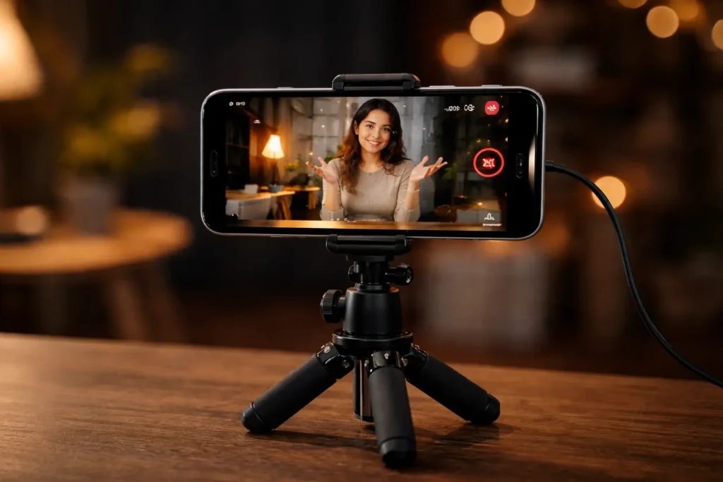 スマホで動画撮影